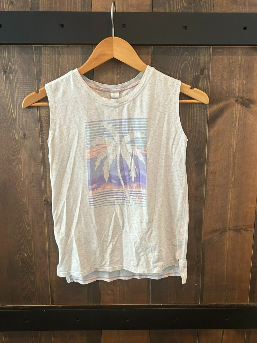 Ivviva Pima Cotton Graphic Tank Girls Size 8